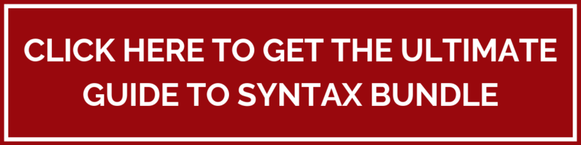 The Ultimate Guide to Syntax Bundle - Dr. Karen Speech and Language