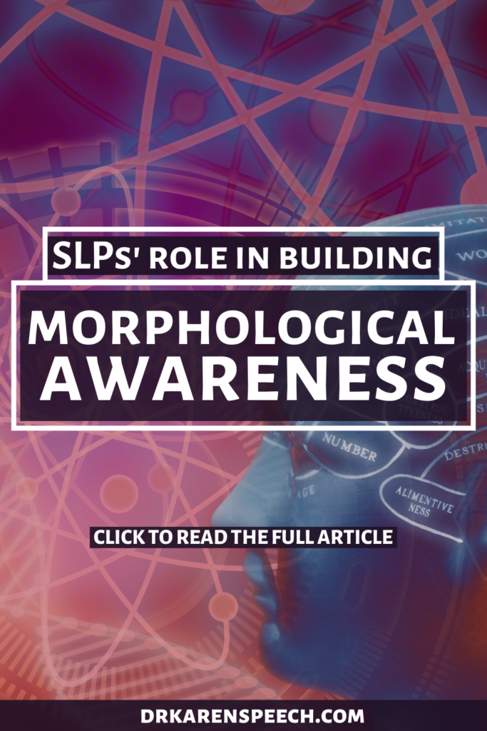 morphological awareness